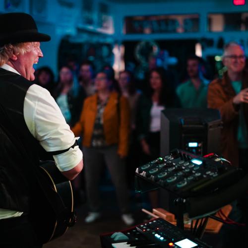 Crowd at or Sept 2023 show